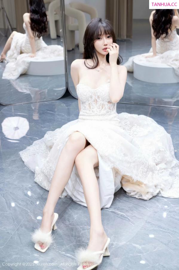 玥儿玥  [XiuRen]高清写真图 2025.08.18 No.10663 玥儿玥er 白色婚纱第17张图片